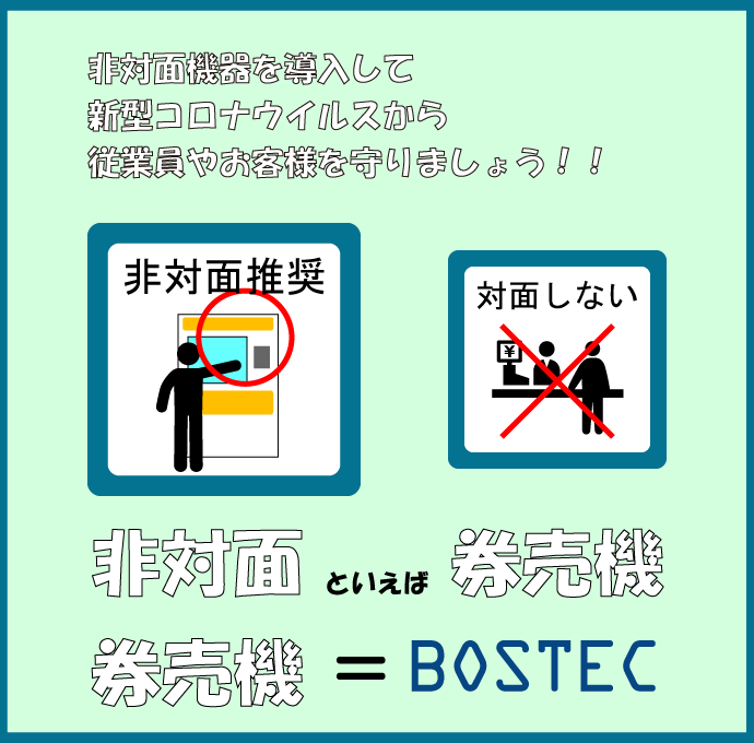 券売機・両替機 – BOSTEC｜キャッシュレス対応機や低価格モデル